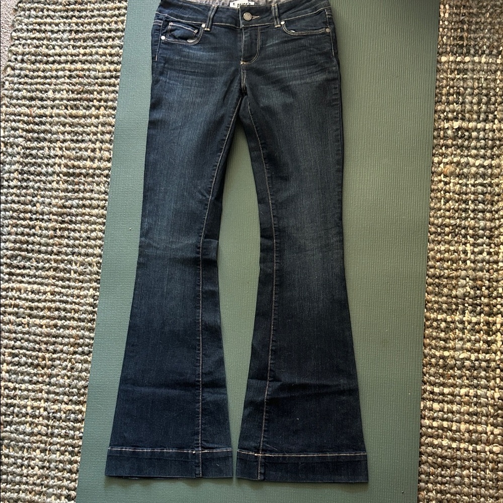 Paige Blue Flare Women Jeans